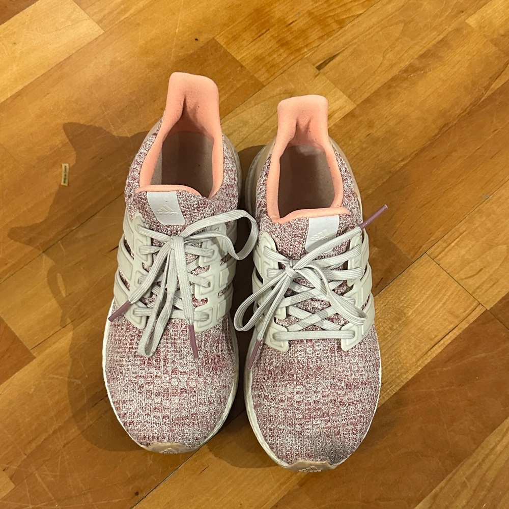 Adidas Women's Knit Pink Sneakers